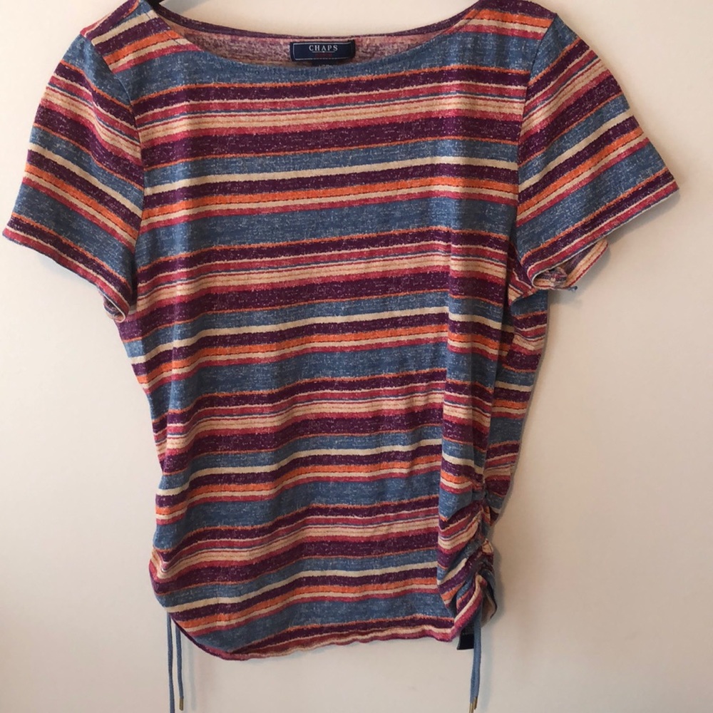 CHAP’s Multi-colored Cotton Blouse